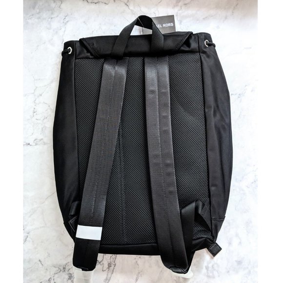 Michael Kors Men's Kent Field Backpack Black Nylon NWT - Picture 2 of 11